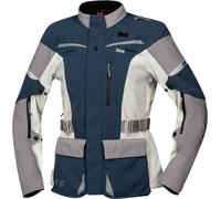 IXS Venture-STX 1.0 Chaqueta textil impermeable para mujer, azul/gris, Talla XS
