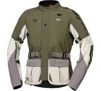 IXS Venture-STX 1.0 wasserdichte Motorrad Textiljacke, verde/gris, Talla 5XL