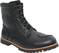 IXS X-Classic Oiled Zapatos de motocicleta, negro, Talla 47