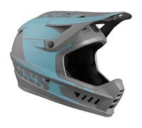 IXS Xact EVO Casco Integral VTT/E-Bike/BMX Adultos Unisex, Ocean-Grafito, Medium