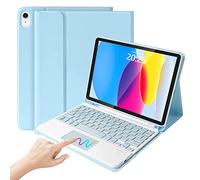 iXTRA Funda magnética con teclado para iPad de 11ª generación de 11 pulgadas A16 2025 para iPad de 10ª generación de 10.9 pulgadas 2022, teclado Bluetooth inalámbrico desmontable con soporte para