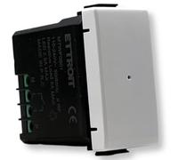 IXTRIMA Desviador conectado Smart Wifi Tuya fruto módulo compatible con soportes Vimar plana blanco