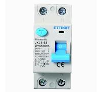 IXTRIMA Interruptor diferencial puro 2P 16A 300mA 220V-6KA Clase A 300mA para carril DIN - 2 módulos DIN - Protección circuitos y seguridad instalaciones