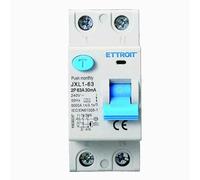 IXTRIMA Interruptor diferencial puro 2P 63A 30mA 220V-6KA Clase A 30mA para carril DIN - 2 módulos DIN - Protección circuitos y seguridad instalaciones