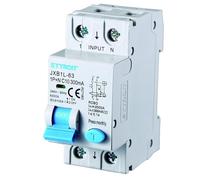 IXTRIMA Interruptor magnetotérmico diferencial 1P + N 10A 300mA 220V-6KA 2 módulos 300mA para carril DIN - Protección circuitos y seguridad instalaciones