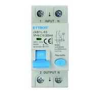 IXTRIMA Interruptor magnetotérmico diferencial 1P+N 16A 300mA 220V-6KA Clase A 2 módulos 300mA para carril DIN - Protección circuitos y seguridad instalaciones