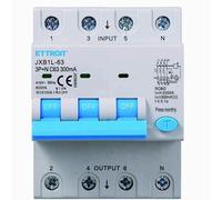 IXTRIMA Interruptor magnetotérmico diferencial 3P+N 63A 300mA 380V-6KA 300mA para carril DIN - 4 módulos DIN - Protección circuitos y seguridad instalaciones