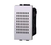 Ixtrima Timbre bronce compatible Bticino Livinglight 6 A 220 V color blanco - Juego de 1 unidad