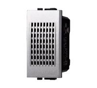 IXTRIMA Zumbador 220 V 6 A color gris compatible con Bticino Living International/Light 1 unidad