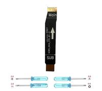 iYAiYO Conector cable flexible para conexión de placa base compatible con Redmi Note 12 4G 23021RAAEG, 23021RAA2Y, 23027RAD4I, 23028RA60L incl. Destornilladores