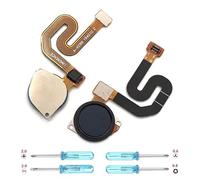iYAiYO Fingerprint Sensor Cable Flexible para Motorola G7 Power XT1955, XT1955-4 Lector Huella Flex Cable Sensor de Huellas Digitales Reemplazo incl. Destornilladores-Negro