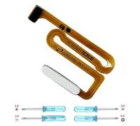 iYAiYO Fingerprint Sensor Cable Flexible para Samsung A13 4G Lector Huella Flex Cable Sensor de Huellas Digitales Reemplazo incl. Destornilladores-Blanco