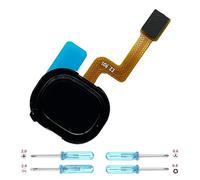 iYAiYO Fingerprint Sensor Cable Flexible para Samsung A21S Lector Huella Flex Cable Sensor de Huellas Digitales Reemplazo incl. Destornilladores-Negro