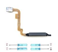 iYAiYO Fingerprint Sensor Cable Flexible para Xiaomi Redmi Note 10S Lector Huella Flex Cable Sensor de Huellas Digitales Reemplazo incl. Destornilladores-Negro