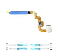 iYAiYO Fingerprint Sensor Cable Flexible para Xiaomi Redmi Note 11 4G Lector Huella Flex Cable Sensor de Huellas Dactilares Reemplazo incl. Destornilladores-Azul