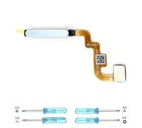 iYAiYO Fingerprint Sensor Cable Flexible para Xiaomi Redmi Note 11 4G Lector Huella Flex Cable Sensor de Huellas Dactilares Reemplazo incl. Destornilladores-Azul