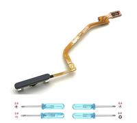 iYAiYO Fingerprint Sensor Cable Flexible para Xiaomi Redmi Note 9S M2003J6A1G Lector Huella Flex Cable Sensor de Huellas Digitales Reemplazo incl. Destornilladores-Negro