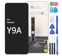 iYAiYO Pantalla Digitalizador Pantalla Táctil Reemplazo Compatible con Huawei Y9A FRL-22, FRL-23, FRL-L22 Pantalla Completa con Herramientas-Negro
