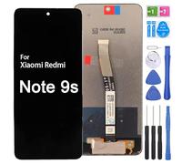 iYAiYO Pantalla Digitalizador Pantalla Táctil Reemplazo Compatible con Xiaomi Redmi Note 9S/Redmi Note 9 PRO/Redmi Note 9 PRO Max M2003J6A1G Pantalla Completa con Herramientas-Negro