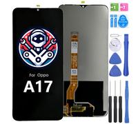 iYAiYO Pantalla LCD Digitalizador Pantalla Táctil Recambio Compatible con OPPO A17 CPH2477 Pantalla Completa con Herramientas - Negro