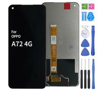 iYAiYO Pantalla LCD Digitalizador Pantalla Táctil Recambio Compatible con Oppo A72 CPH2067 Pantalla Completa con Herramientas - Negro