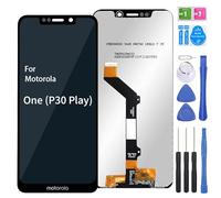 iYAiYO Pantalla LCD Digitalizador Pantalla Táctil Reemplazo Compatible con Motorola One (P30 Play) XT1941 Pantalla Completa con Herramientas-Negro