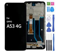 iYAiYO Pantalla LCD Digitalizador Pantalla Táctil Repuesto Compatible con Oppo A53 4G CPH2127, CPH2131 Pantalla Completa con Marco Negro