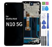 iYAiYO Pantalla LCD Pantalla Digitalizador Pantalla Táctil Reemplazo Compatible con OnePlus Nord N10 5G BE2029, BE2025, BE2026, BE2028 Pantalla Completa con Marco Negro