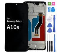 iYAiYO Pantalla LCD Pantalla Digitalizador Pantalla Táctil Reemplazo Compatible con Samsung A10S SM-A107F SM-A107M Pantalla Completa con Marco-Negro