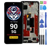 iYAiYO Pantalla LCD Táctil Repuesto Compatible con Honor 90 OLED Original con Marco Reparación Pantalla Display Completa Digitalizador De Reemplazo con Herramientas