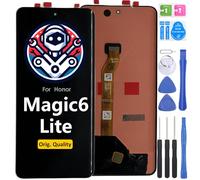 iYAiYO Pantalla LCD Táctil Repuesto Compatible con Honor Magic6 Lite OLED Original Reparación Pantalla Display Completa Digitalizador De Reemplazo con Herramientas