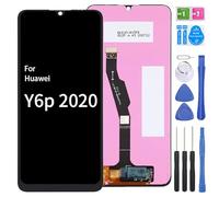iYAiYO Pantalla LCD Táctil Repuesto Compatible con Huawei Y6p Med-LX9, MED-LX9N Reparación Pantalla Display Completa Digitalizador De Reemplazo con Herramientas