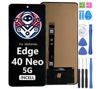 iYAiYO Pantalla LCD Táctil Repuesto Compatible con Motorola Moto Edge 40 Neo incell Reparación Pantalla Display Completa Digitalizador De Reemplazo con Herramientas