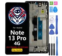 iYAiYO Pantalla LCD Táctil Repuesto Compatible con Redmi Note 13 Pro 4G OLED Original con Marco Reparación Pantalla Display Completa Digitalizador De Reemplazo con Herramientas