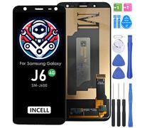 iYAiYO Pantalla TFT Digitalizador Pantalla Táctil Reemplazo Compatible con Samsung J6 J600 Pantalla Completa con Herramientas-Negro