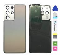 iYAiYO Tapa Trasera Carcasa Compatible para Samsung Galaxy S21 Ultra 5G SM-G998 Tapa de Batería Repuesto de Cambio