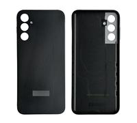 iYAiYO Tapa trasera de repuesto para Samsung A14 4G versión europea SM-A145F, SM-A145F/DSN Parte de repuesto de la cubierta trasera de la batería-negro