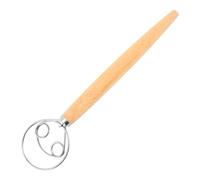 Iyalezirk 1 pieza de bobina batidor de alambre crema batidora para huevos gancho para amasar separador de clara agitadores para huevos pasta para pizza batidor para huevos batidor para huevos