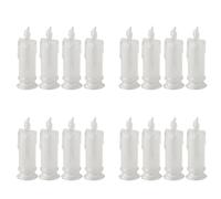 Iyalezirk 16 Velas LED Sin Llama, Velas de Pilar LED en LiquidacióN, BateríA Incluida, DecoracióN para Halloween Navidad