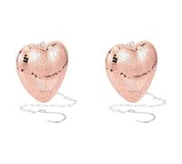 Iyalezirk 2 bolas de discoteca con forma de corazón para fiestas, bares, karaokes, etc