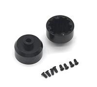 Iyalezirk 2 Piezas de Carcasa Diferencial de Metal EA1048 para JLB Racing Cheetah 11101 21101 J3 Speed 1/10 RC Coche Piezas de ActualizacióN, B