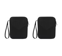 Iyalezirk 2 x 21 Kalimba Case Thumb Piano Box Bag Resistente al agua a prueba de golpes teclado una percusión Instrumentos Musicales Parte