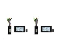Iyalezirk 2 x 36 V 48 V 750 W 1000 W tres modos 12 tubos sin escobillas 30 A controlador Kit freno acelerador con pantalla LED SW900 componentes bicicleta eléctrica