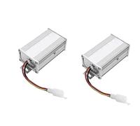 Iyalezirk 2X Transformador Electrónico CC 36V 48V 60V 72V Una 12V 10A Adaptador Convertidor