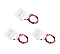 Iyalezirk 3 x TEC1-12705 Dispositivo de refrigeración termoeléctrico Peltier 40 x 40 mm TEC12705 módulo de elementos Peltier para radiador de refrigeración