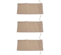 Iyalezirk 30 Piezas Bolsas de Vino de Yute, 14 x 6 1/4 Pulgadas Botella de Vino de Arpiller Bolsas de Regalo con Cordón