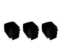 Iyalezirk 30 piezas de neopreno para latas de cerveza, para bebidas, vasos, manguitos para botellas, tapas aislantes, color negro
