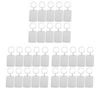 Iyalezirk 30 piezas DIY Breeze rectangular rectangular 3,3 x 5 cm