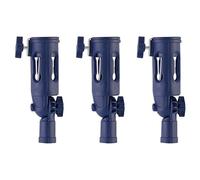Iyalezirk 3X Extensor de Pincel de Pintura Flexible Herramienta de Sujeción de Extensión de Rodillo de Pintura Portátil de Múltiples Ángulos para Postes Roscados y de Bloqueo