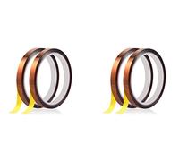 Iyalezirk 4 Rollos térmicos, 10 mm x 33 M 108 Pies resistentes al de transferencia térmica para sublimación térmica